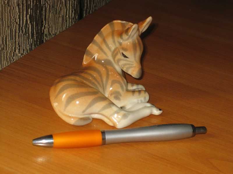 Зебра ЛФЗ фарфор ЛФЗ статуэтка в коллекцию.