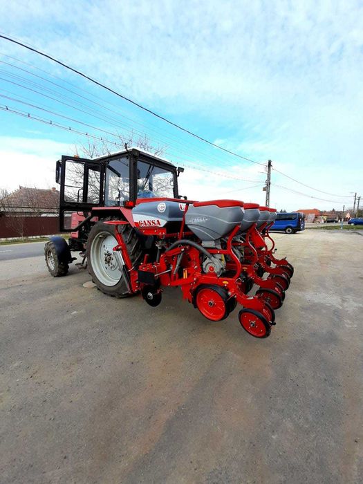 Semanatoare de floare si porumb, prasitoare cu 4-6R Cansa