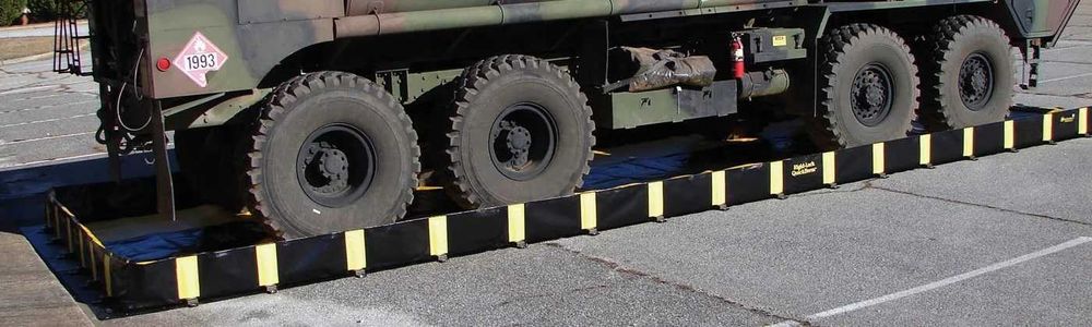 Bazin protectie chimica, colector scurgeri chimice 4mx16m (21,403 L)