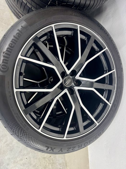 Jante Audi Q8 SQ8 R22 Originale Audi Sport Continental de vara