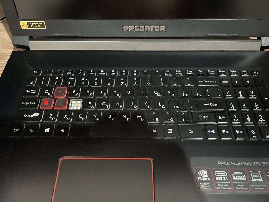 Игровой ноутбук 1050ti