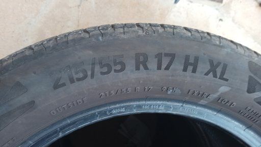 Автомобилни гуми Continental 215/55 R 17 98H