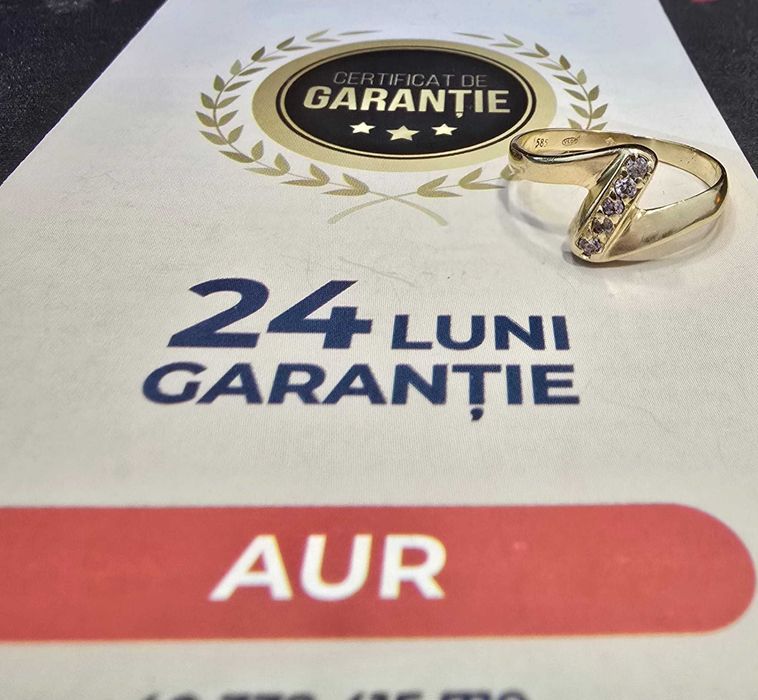 Inel de aur (AG32 B27554.1) 2 ANI GARANTIE!