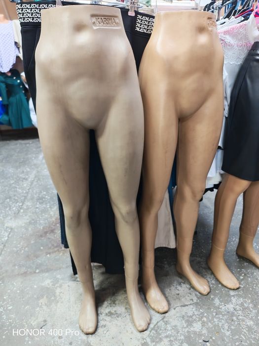 Продам манекены, в отличном состоянии, ноги 1500, полу тушки 1200