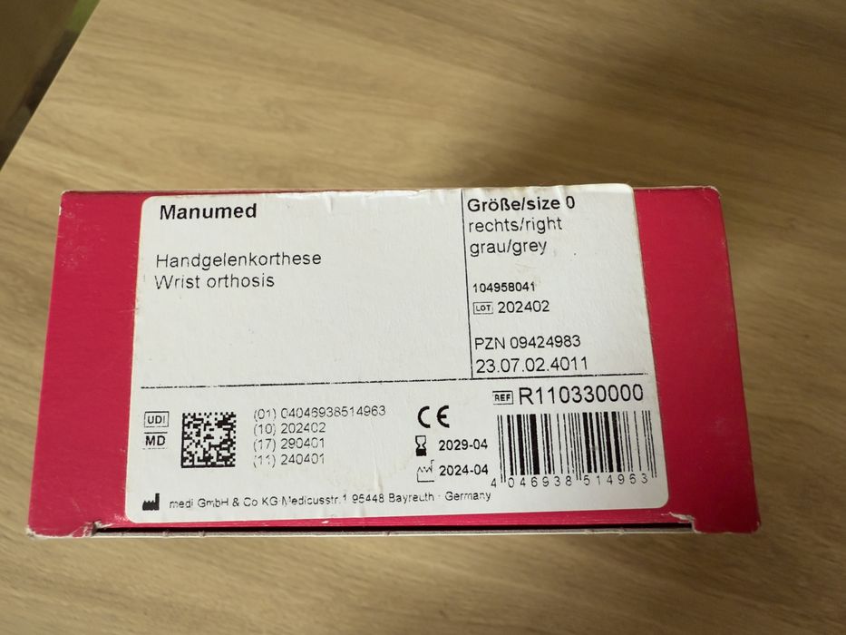 Ортеза за дясна китка Medi