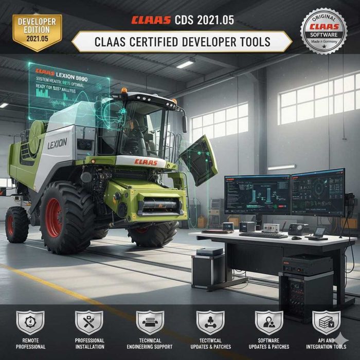CLAAS CDS 05.2021 Developer Diagnostic - Soft Diagnoza