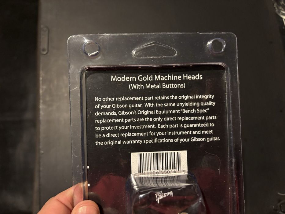 Gibson Knobs &  Grover machine heads / Gold