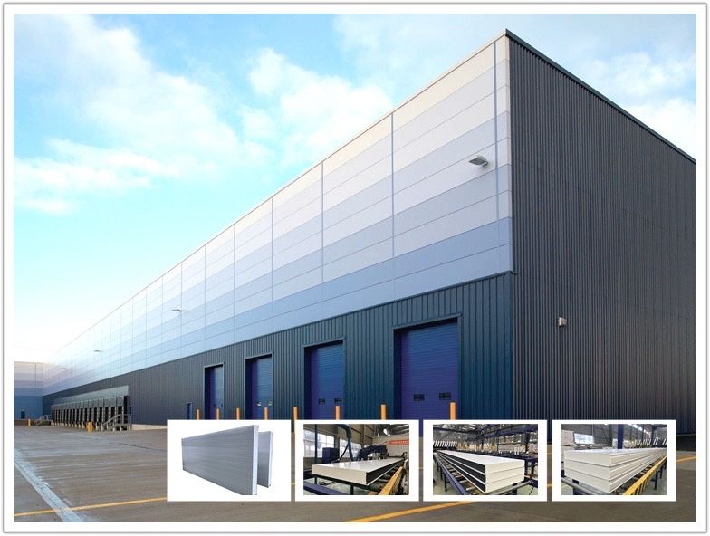 Кровельные и стеновые сэндвич панели на основе стекловаты по супер цен