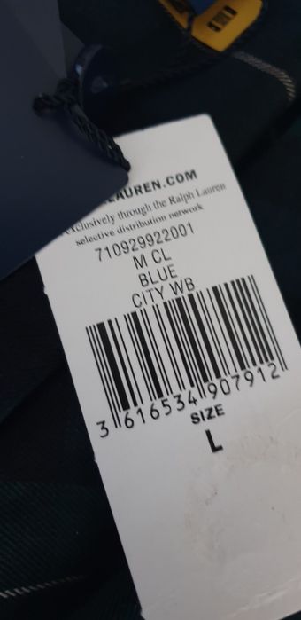 POLO Ralph Lauren Twill Jacket Cotton / L  НОВО! ОРИГИНАЛ! Мъжко Яке!