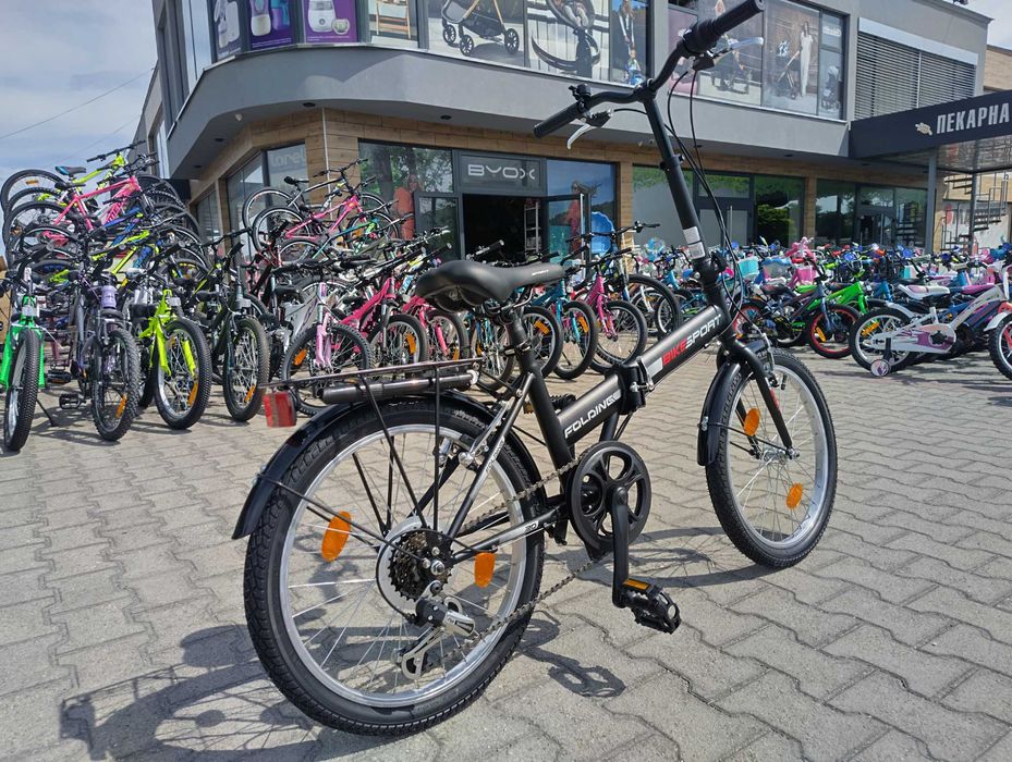 SPRINT FOLDING Сгъваем велосипед 20" BIKESPORT черен