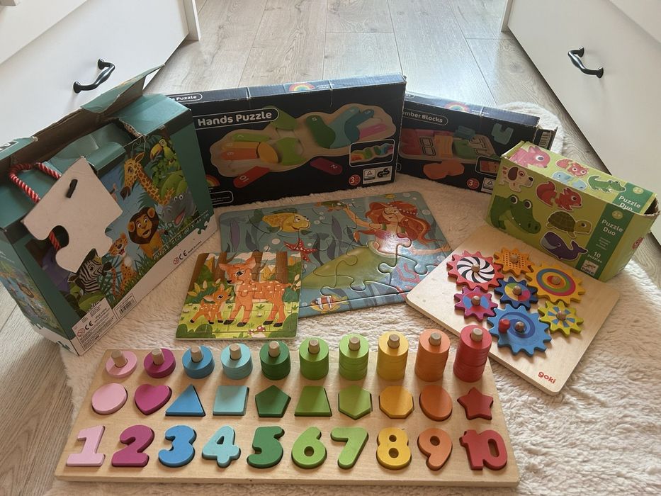 Образователни играчки и пъзели дете