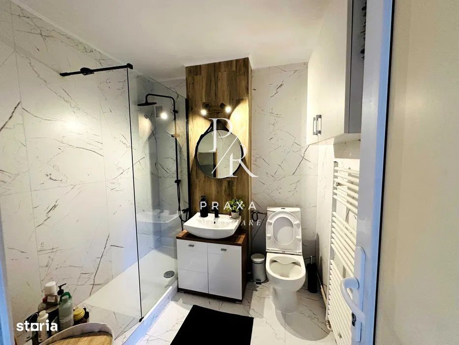 Apartament 2 camere, 43 mp, balcon, mobilat complet, zona Pacul Primav