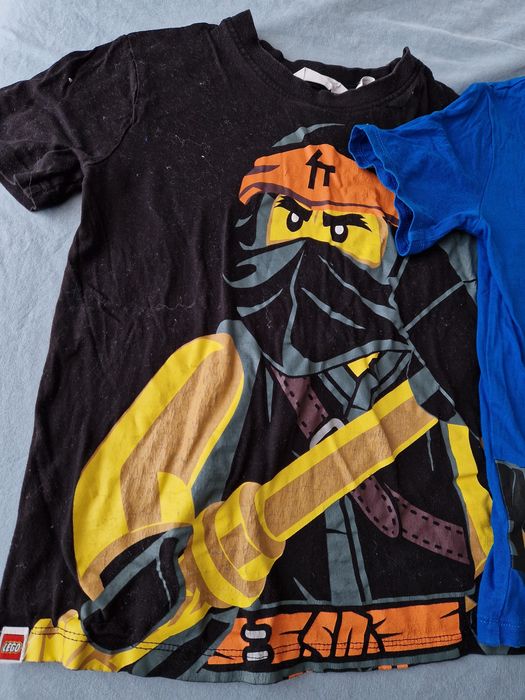 Lot 4 tricouri H&M ninjago, mar 122-128