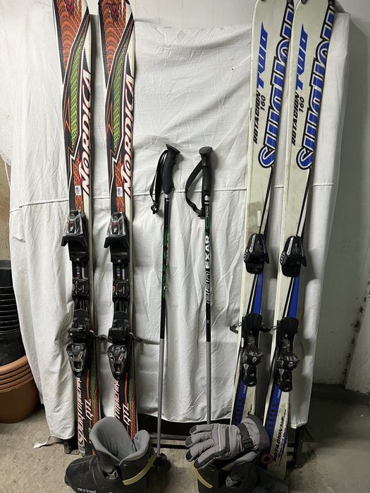 Лыжи, сноуборд.