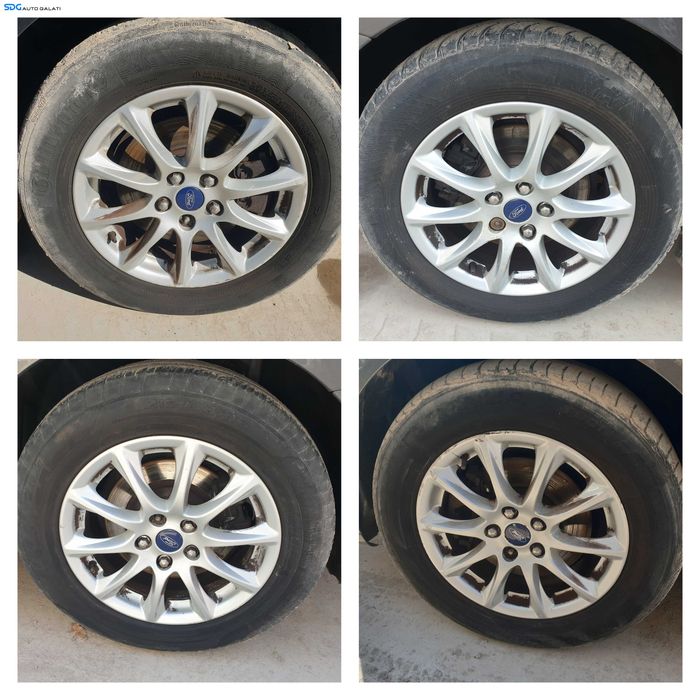 Set 4 Jante Roti Aliaj Aluminiu 215 60 16 R16 5x108 Ford C Max 2003 - 2010 [Q0815]