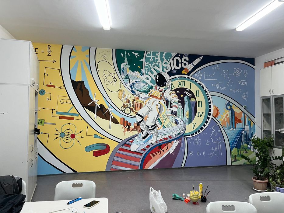 Художественная роспись стен | Муралы | Граффити