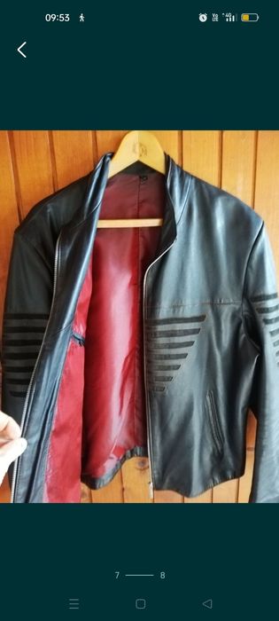 Geacă bărbați piele Mac L