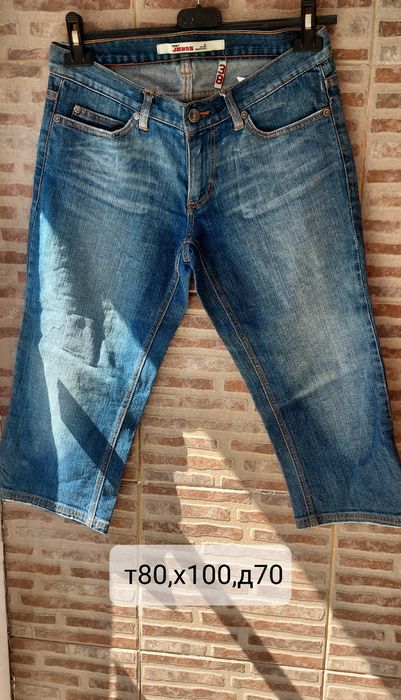 Дамски дънки 3/4 и 7/8 от XS /XL