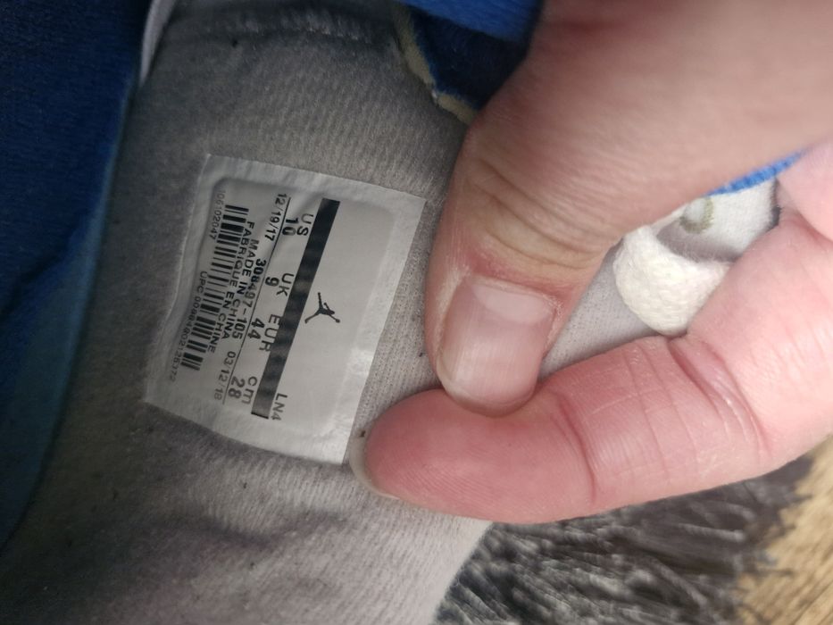 Jordan 4 retro Military Blue 2012 (308497-105)