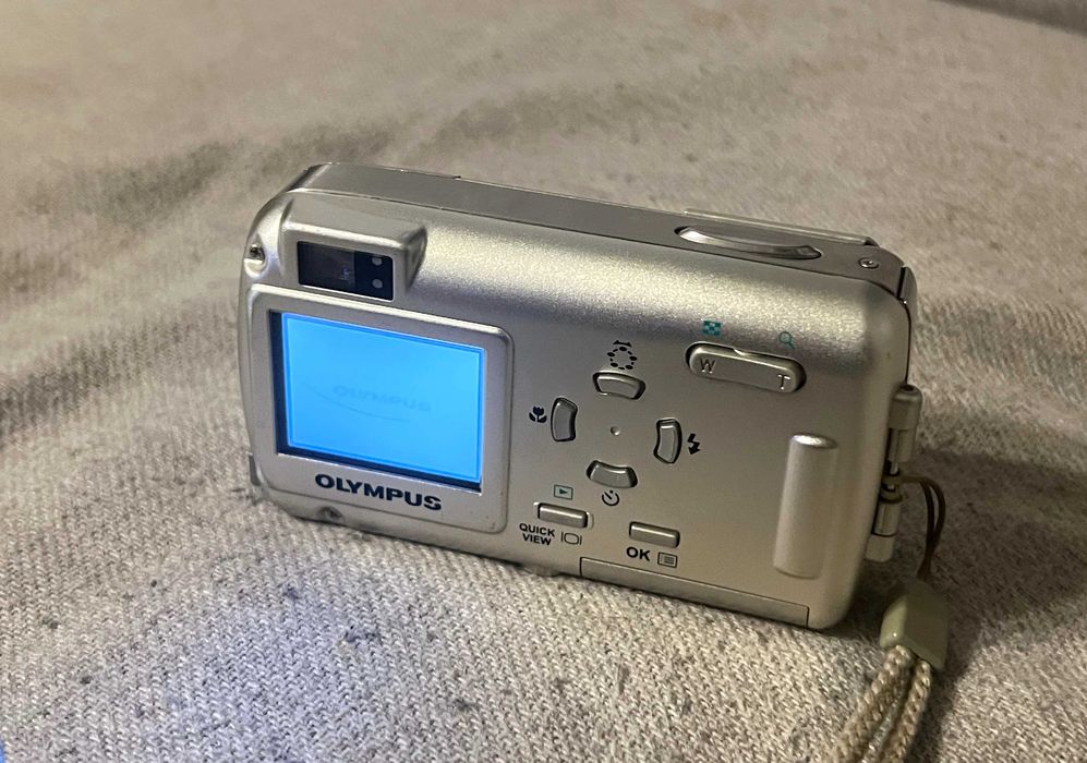 Aparat foto Olympus mju 400 Digital functional baterie si toc
