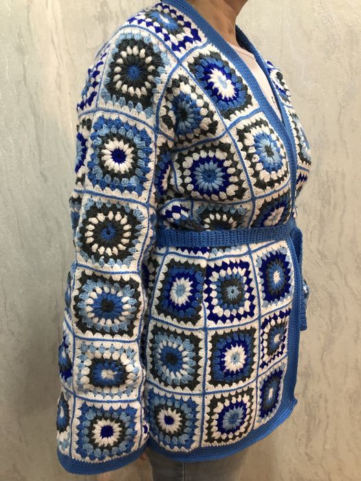 Кардиган ручной работы!