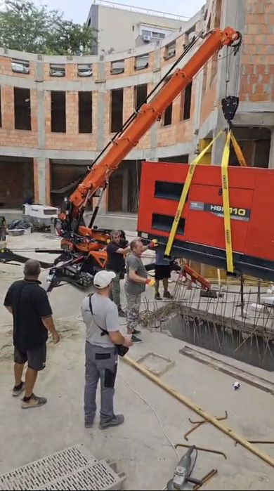 Minimacara / macara  Spider,  pentru pereți cortina, sticla !PROMOTIE!