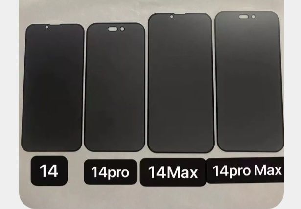 Folie privacy iphone 16 xs max 11 17 air 13 14 pro max 15 8 PLUS husa