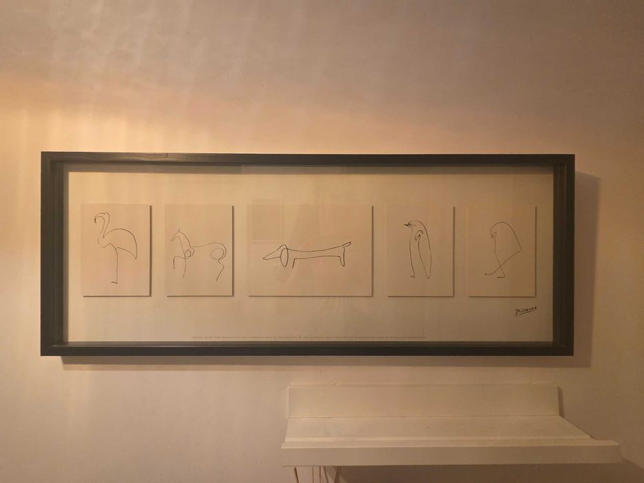 Tablou Picasso (print) - IKEA Olunda 2009, 120x40cm