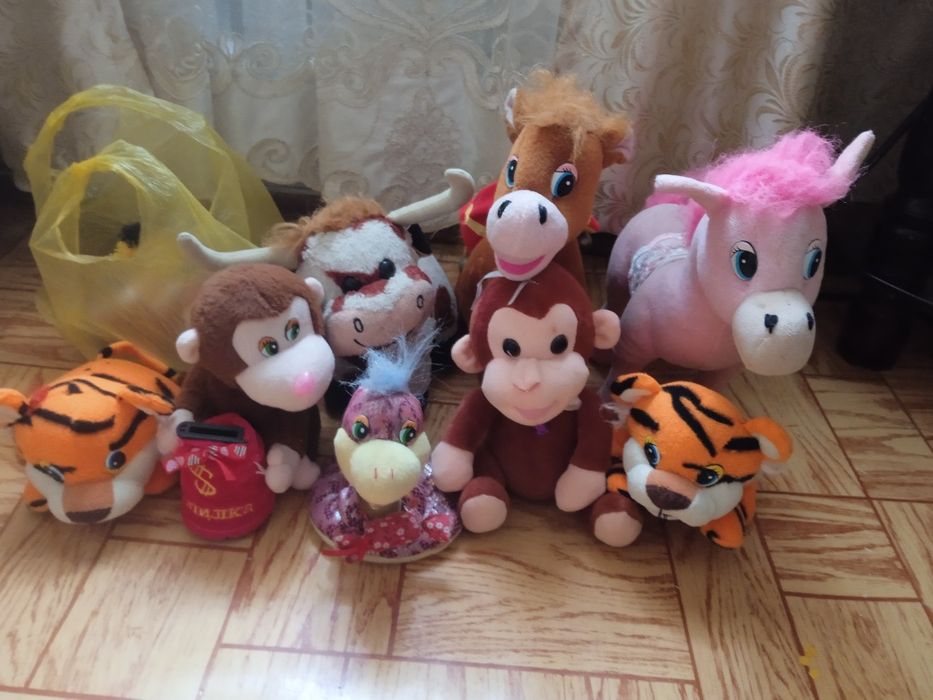 игрушки мягкие игрушки