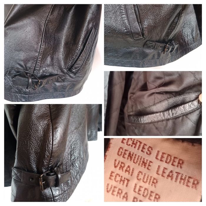 Geaca de piele naturala