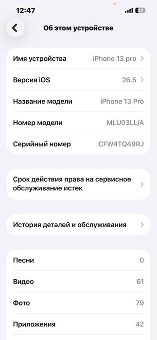 IPhone 13 pro …..