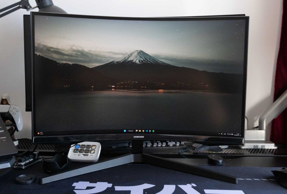 Monitor Curbat Gaming Odyssey G5 Samsung 27 inch 2K 1ms