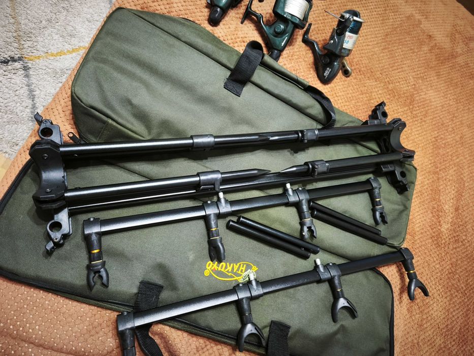 Rod Pod Hakuyo RP168 (4 posturi) + 8 capete suport Mostiro