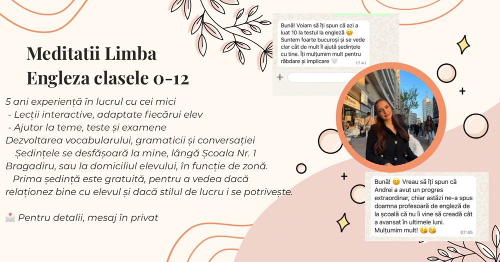 Meditatii Limba Engleza