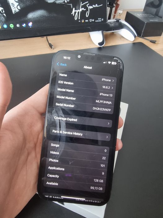 iPhone 13, 128gb Midnight