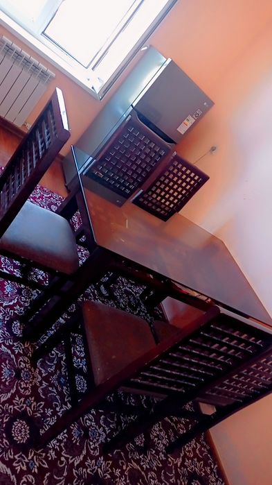 Залга Тройка Комплект 6млн спальный мебель 6млн. Стол стул 2млн