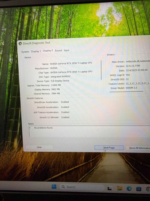 Laptop Gaming ASUS TUF A15 Ryzen7, 3050ti, 16GB Ram