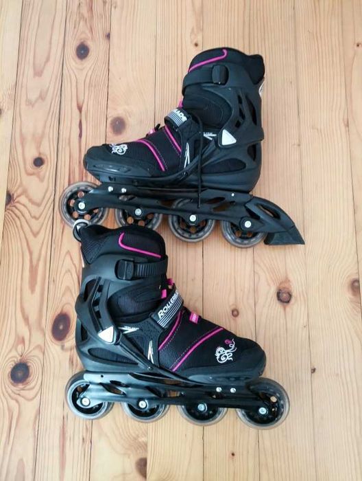 Ролери Rollerblade дамски №39 (25 см) + протектори ПОДАРЪК