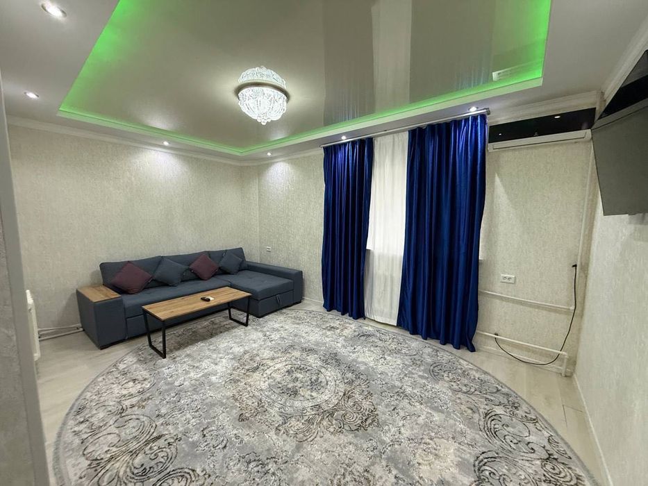 Сдается 2x комнатная квартира 
С обстановкой ЛЮКС
В горде Алмалык