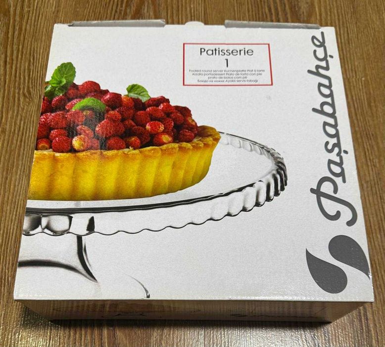 Тортница/блюдо на ножке PASABAHCE PATISSERIE 280мм 98259 ALT