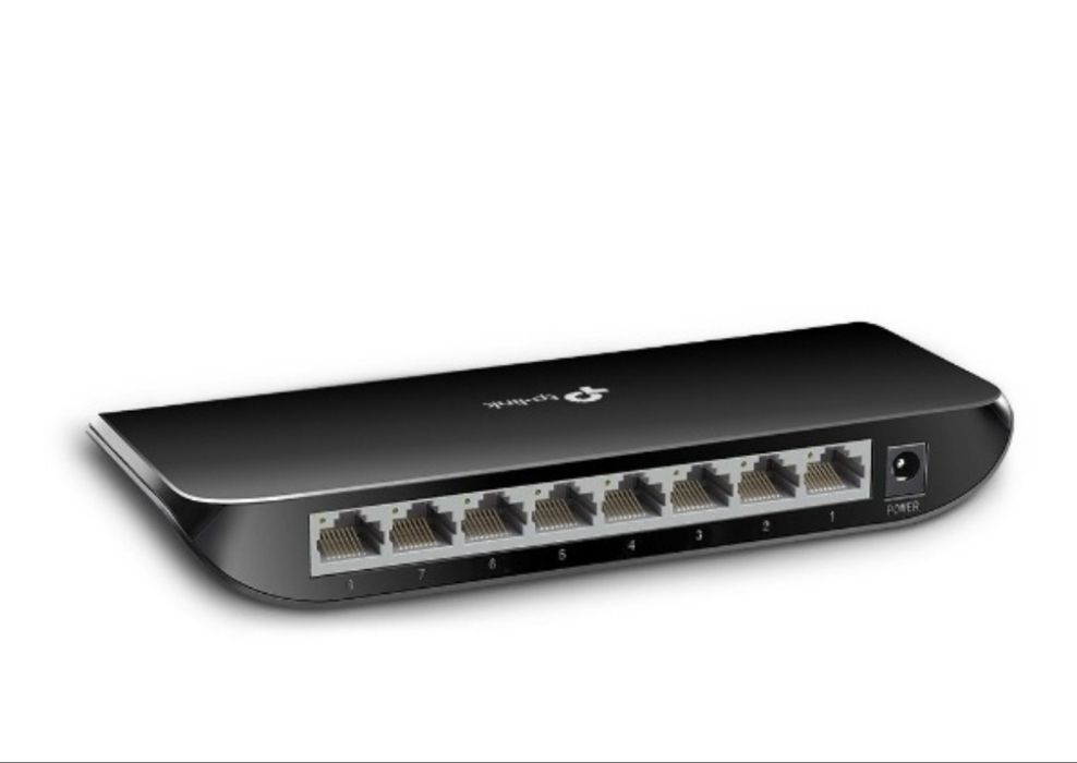 Коммутатор tp link sg1008d черный