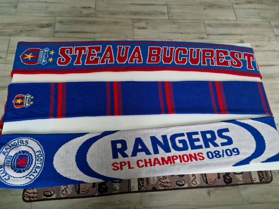 3 fulare fularuri steaua fcsb