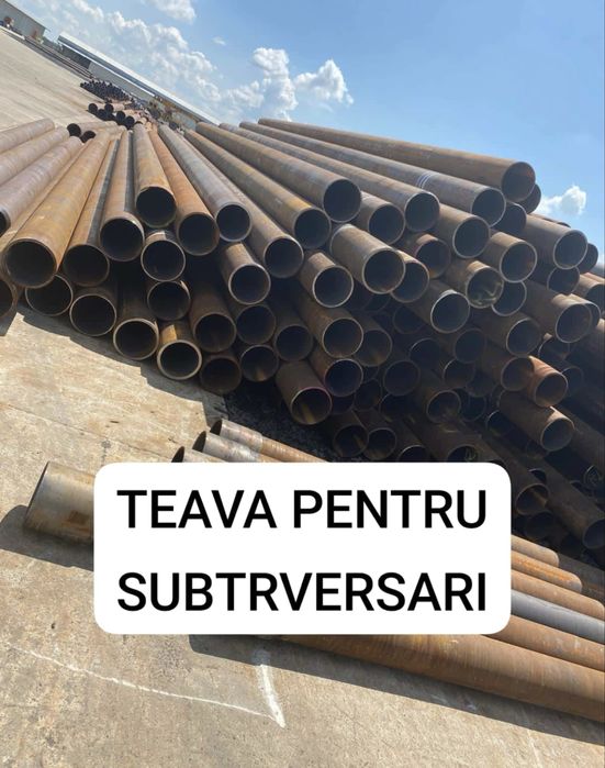 Vand țeavă trasă 273 x 7,8 9,3 12,7 pt subtraversari protectie piloni