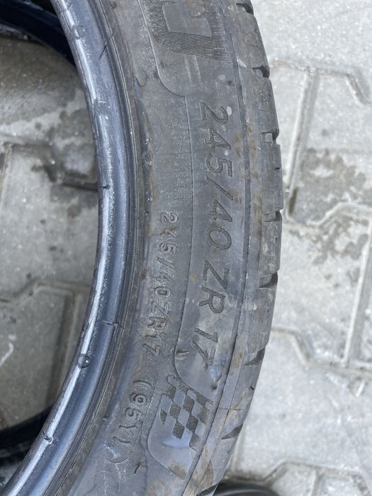 2x 245/40r17 Michelin Pilot Sport4
