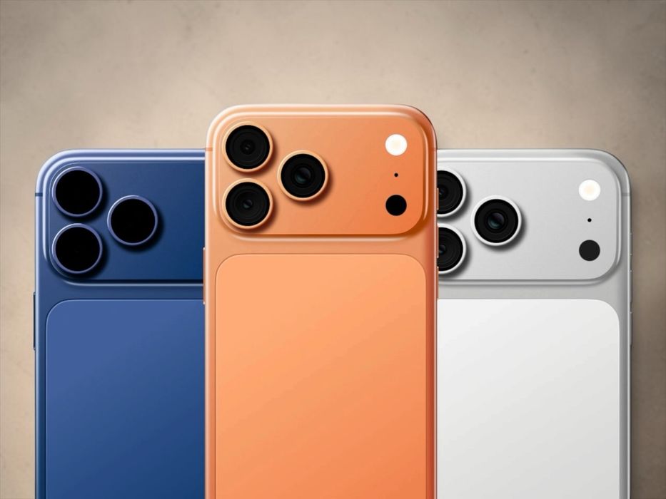 Apple iPhone 17 Pro 256GB Cosmic Orange / Deep Blue / Silver НЕРАЗПЕЧАТАНИ! Гаранция!