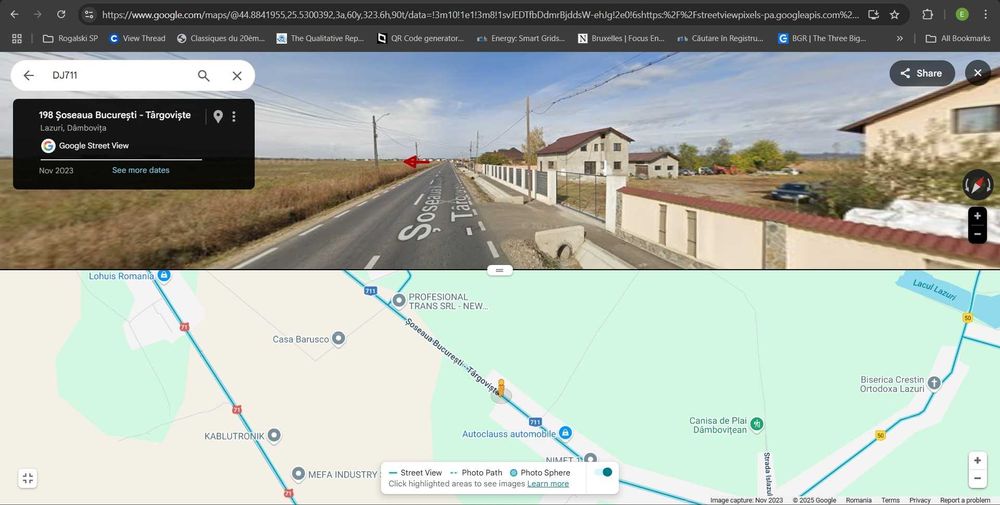 Vand teren intravilan+extravilan, 2000+18000mp, langa Targoviste