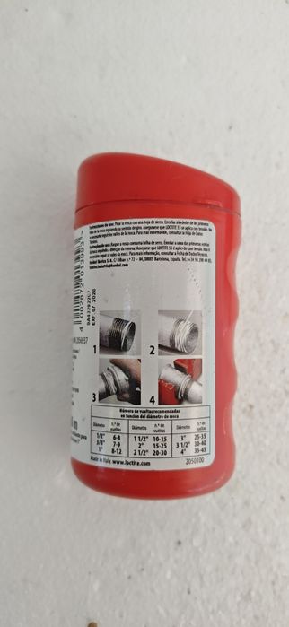 Fir etanșare fileturi Loctite 55 (apă/gaz) - aproape nou (peste 95%)