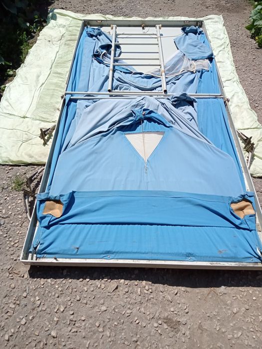 Багажник палатка для автомобиля СССР