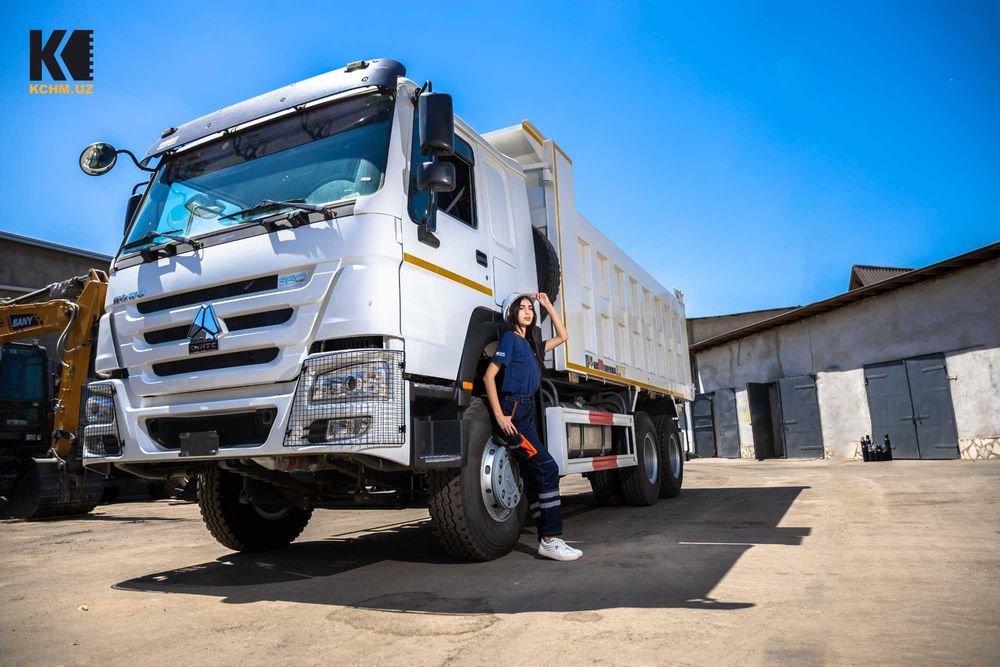 Газовый самосвал ХОВО 25-тонн