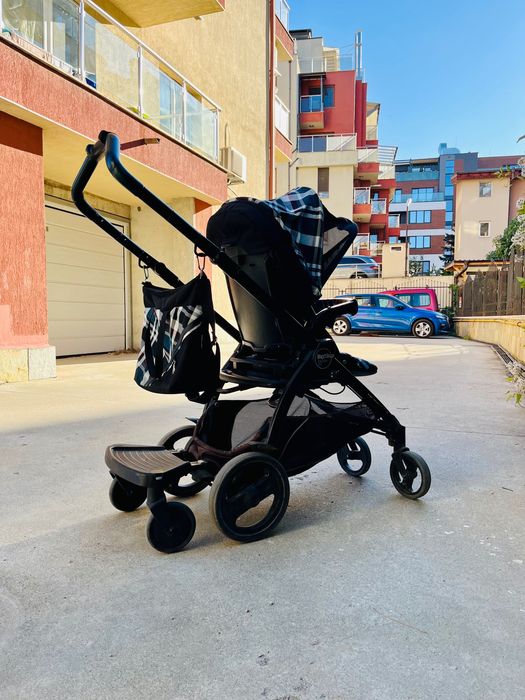 Количка Peg Perego BOOK TARTAN ELITE MODULAR + Izofix Base